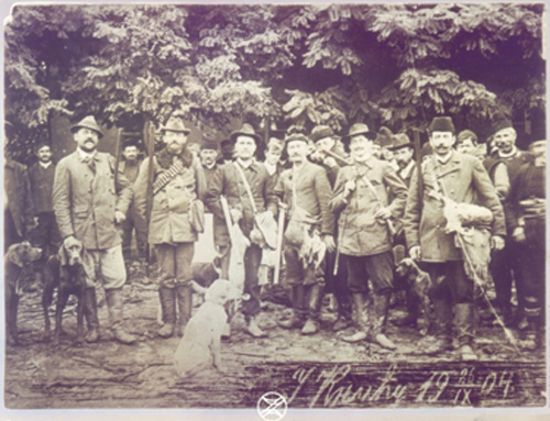 Lovci Knića 26.09.1904.godine